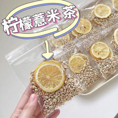 Job's Tears Lemonade Individually Wrapped Tea Fresh Lemon