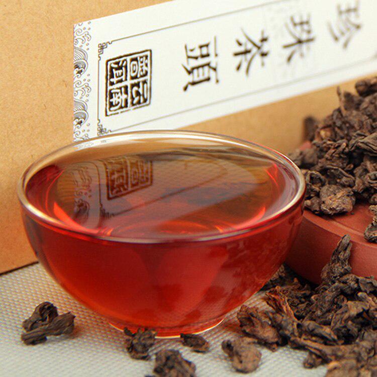 "Pearl Old Tea Head" Ripe Pu-erh Tea 200g/box Chinese 2018 Yunnan Shu Pu-erh Tea