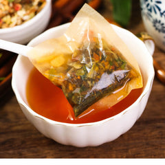 HelloYoung Sixteen Things Tea Hemp Seed Mulberry Leaf Organic Healthy Herbal Tea 5g*30 Bags