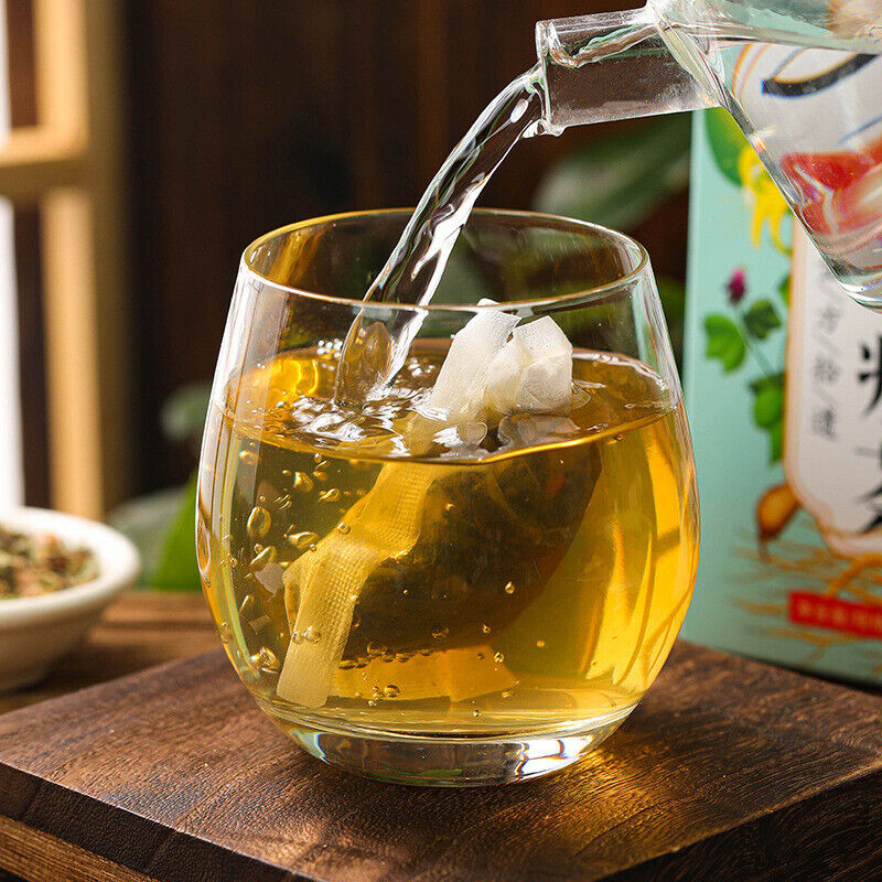 HelloYoung 150g Flowing golden formula Chinese acne tea youth bag tea herbal health tea bag
