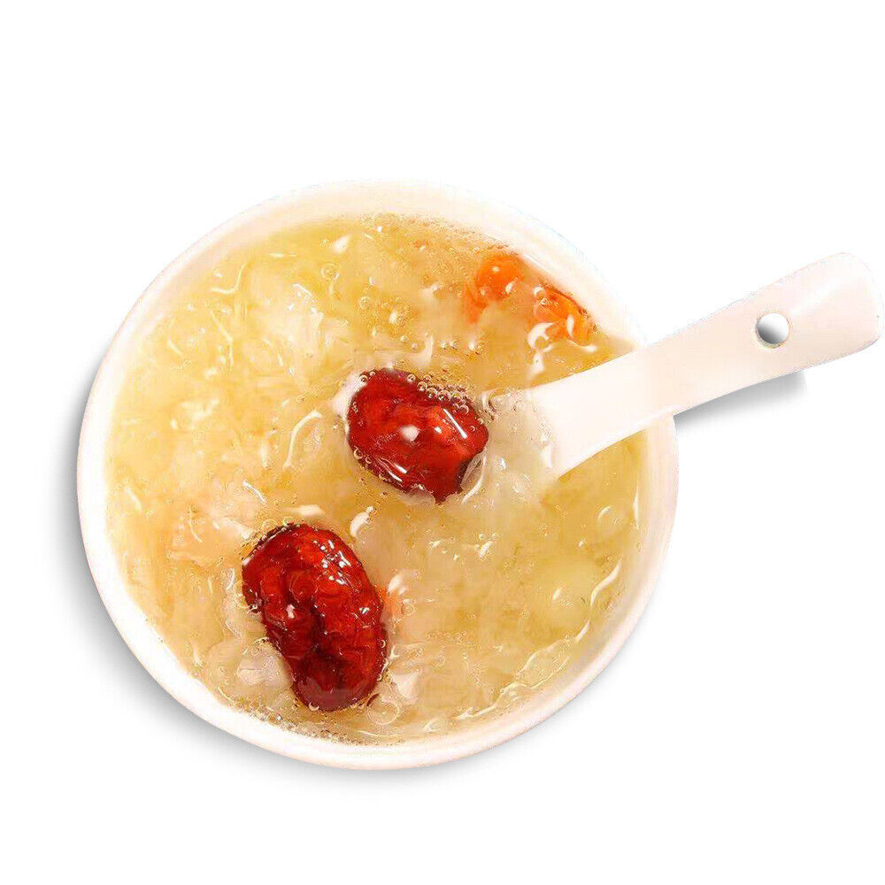 HelloYoung Snow Fungus White Fungus Gutian Serpihan Kulat Putih Crushed Sue Bai Mu Er 250g