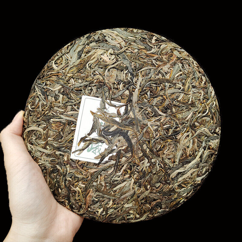 HelloYoung 357g Yunnan Pu'er Tea Cake Lao Man'e Early Spring Tea Sweet Rhythm Pu'er Raw Tea