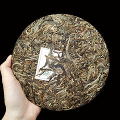 HelloYoung 357g Yunnan Pu'er Tea Cake Lao Man'e Early Spring Tea Sweet Rhythm Pu'er Raw Tea