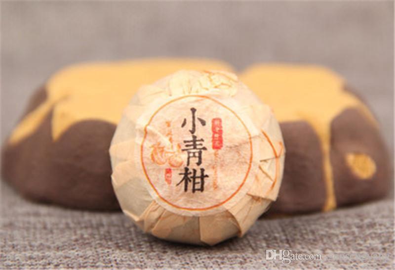 HelloYoung Small Green Mandarin Black Tea Healthy Drink Organic Tea Yunnan Pu Erh Tea 100g
