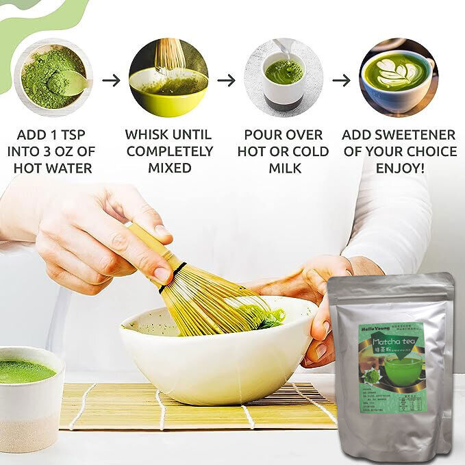 Drink Matcha Green Tea Powder Organic Pure Organic Matcha No Additive 250g/8.8oz