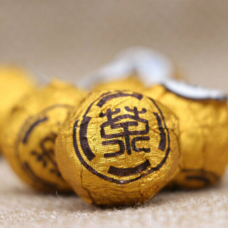 HelloYoung Aged Shou Mei Longevity Eyebrow White Tea Ball Shou Mei Tea Organic Ball-shaped