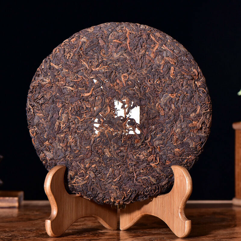 HelloYoung Top-Grade Pu'er Cooked Tea Cake Yunnan Pu-Erh Black Tea Tribute Tea 357g