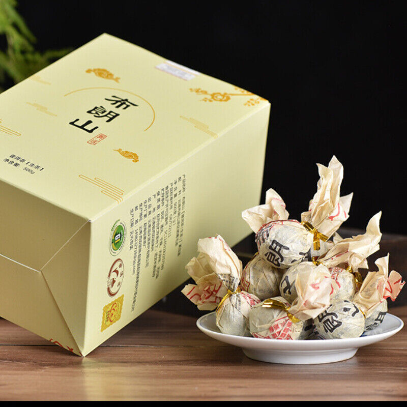 HelloYoung Top-Grade Big Tree Pu'er 500g Tuocha Green Tea Menghai Dragon Ball Puerh Raw Tea