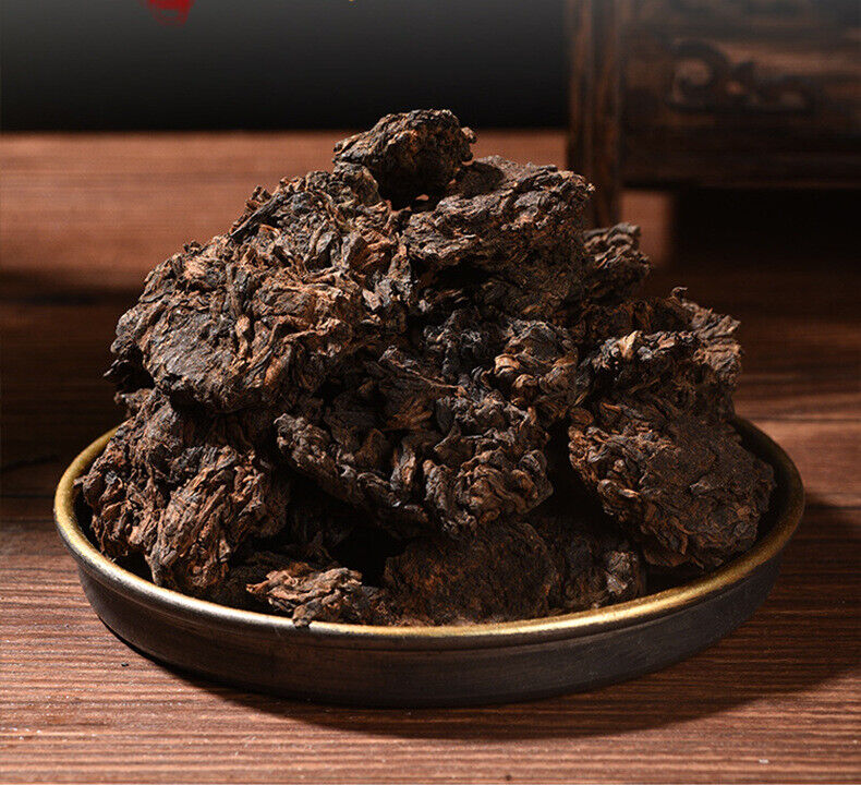 Pu-erh Tea Premium Old Tea Head Ripe Tea Crushed Silver Ripe PuErh Aged Tea 500g