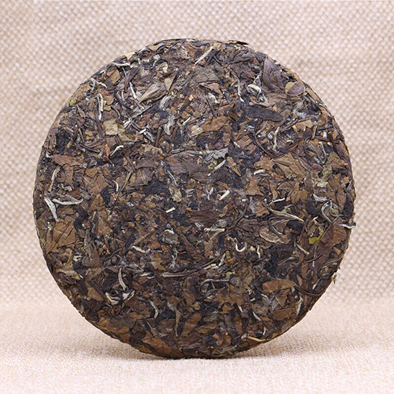HelloYoung Healthy 350g Fuding Organic Spring White Tea Top Old White Tea Cake