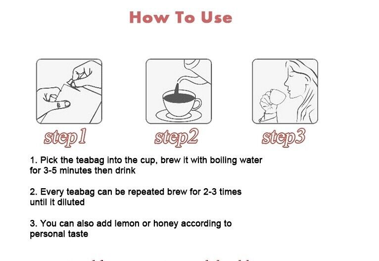 Fibroid tea women health and body Tea Health Slimming Weight Loss 2.5g*20 120g