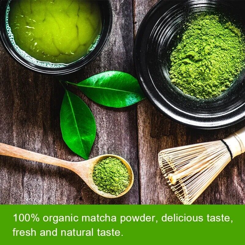 Matcha Green Tea Powder Organic Ceremonial Antioxidants Energy Boost ...