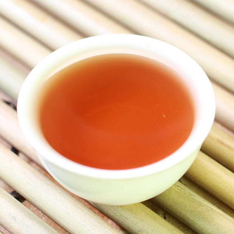 HelloYoung 500g Yunnan Pu-erh Ripe Tea Glutinous Rice Fragrance Bulk Tea Fossil