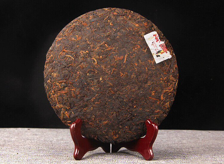HelloYoung Puerh Tea Yunnan Menghai Pu'er Ripe Tea Cake Banzhang Ripe Tea 云南勐海陈香普洱熟茶饼班章熟茶