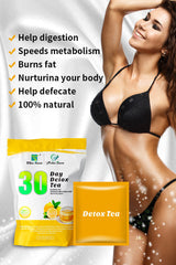 30Days Detox Flat Tummy Tea Traditional Herbal Diet Weight Loss Tea Senna Unisex