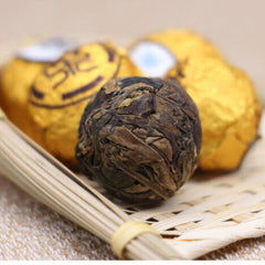 HelloYoung Aged Shou Mei Longevity Eyebrow White Tea Ball Shou Mei Tea Organic Ball-shaped