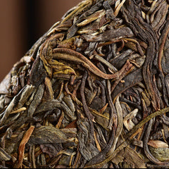 HelloYoung Green Tea Health  Natural Big Leaf Pu'er Yunnan Spring Pu-Erh Tea 357g