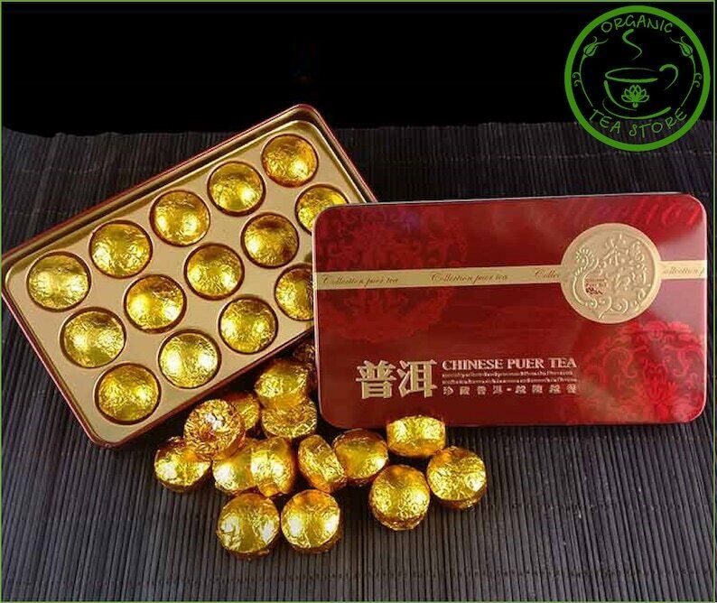 Chinese Puerh Tea Pur-erh  mini Cake 75g Chinese Tea Ripe Puer Puerh