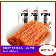 Hotstrip Chinesische Spezialität Latiao Snack Hot Gluten Latiao 106g*3大面筋 辣条零食