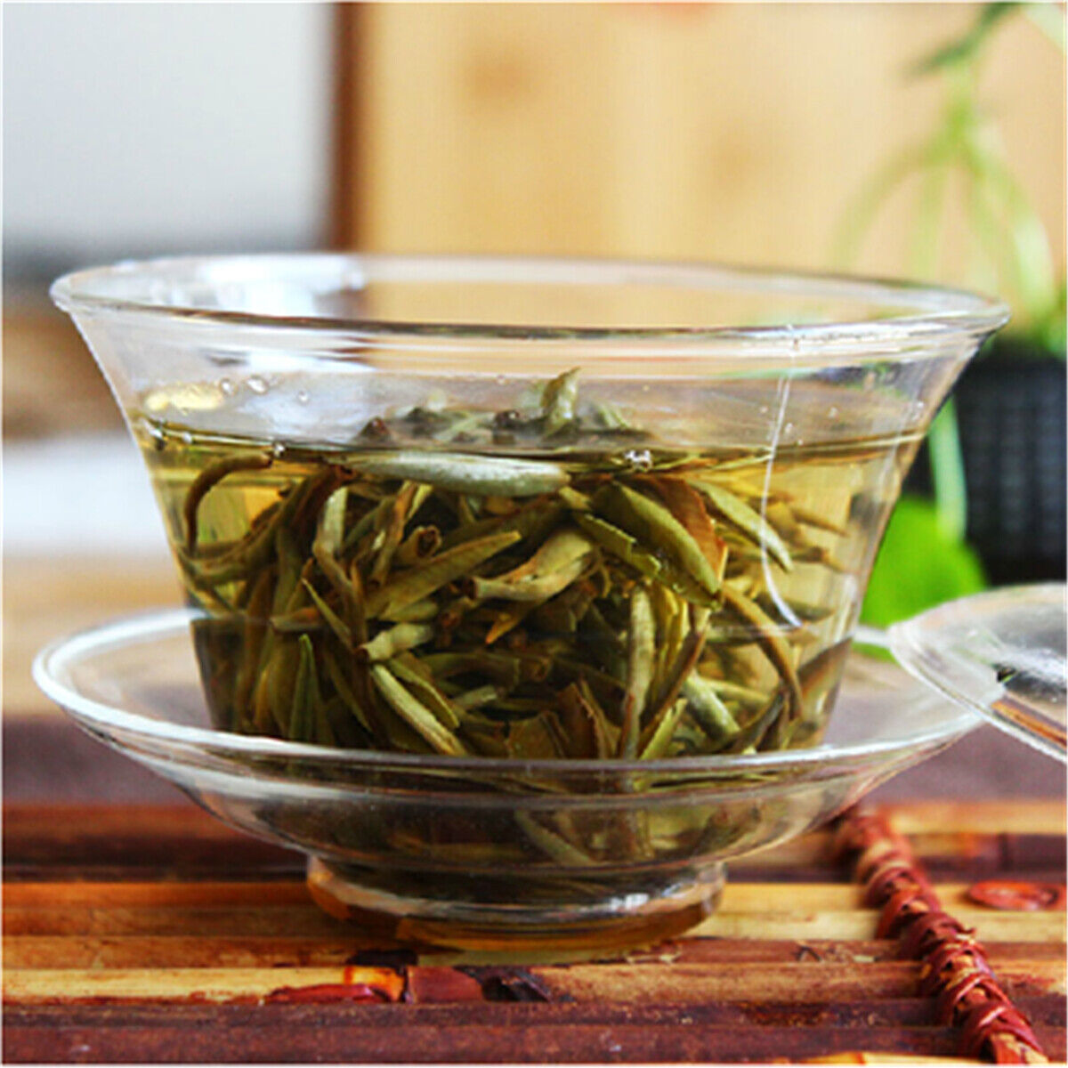 HelloYoung Shaped Handmade White Tea Bai Hao Yin Zhen Silver Needle Compressed Tea Ball