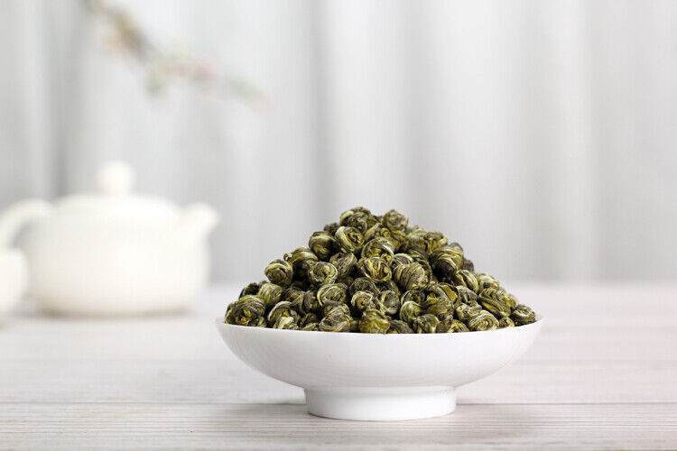 HelloYoung Premium King Grade Chinese Health Jasmine Dragon Pearl Organic NEW100% Green Tea