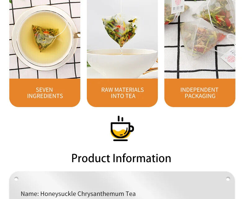 Honeysuckle Chrysanthemum Tea Healthy Herb Tea Bag 100g/20 Bags
