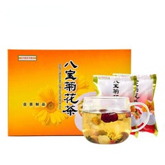 HelloYoung Tianfumingcha Chrysanthemum Heanlty Herbal Tea 天福茗茶八宝菊花茶 枸杞银耳桂圆红枣茶 花草茶组合茶饮200g