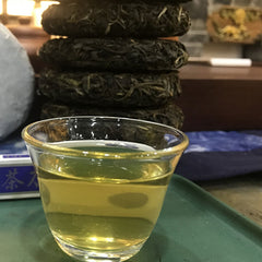 HelloYoung Bing Dao Sheng Pu-erh Healthy Care Chinese Yunnan Premium Cha Puer Tea Cake 100g
