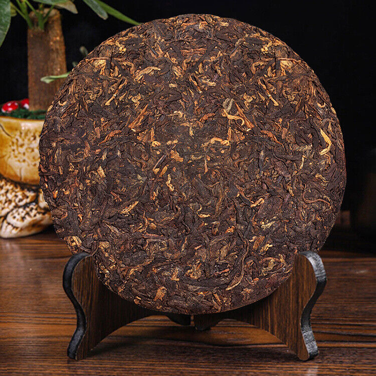 Pu'er Tea Cake Yunnan Qizi Cake Tea Aged Pu'er Banzhang Ancient Tree Ripe Tea