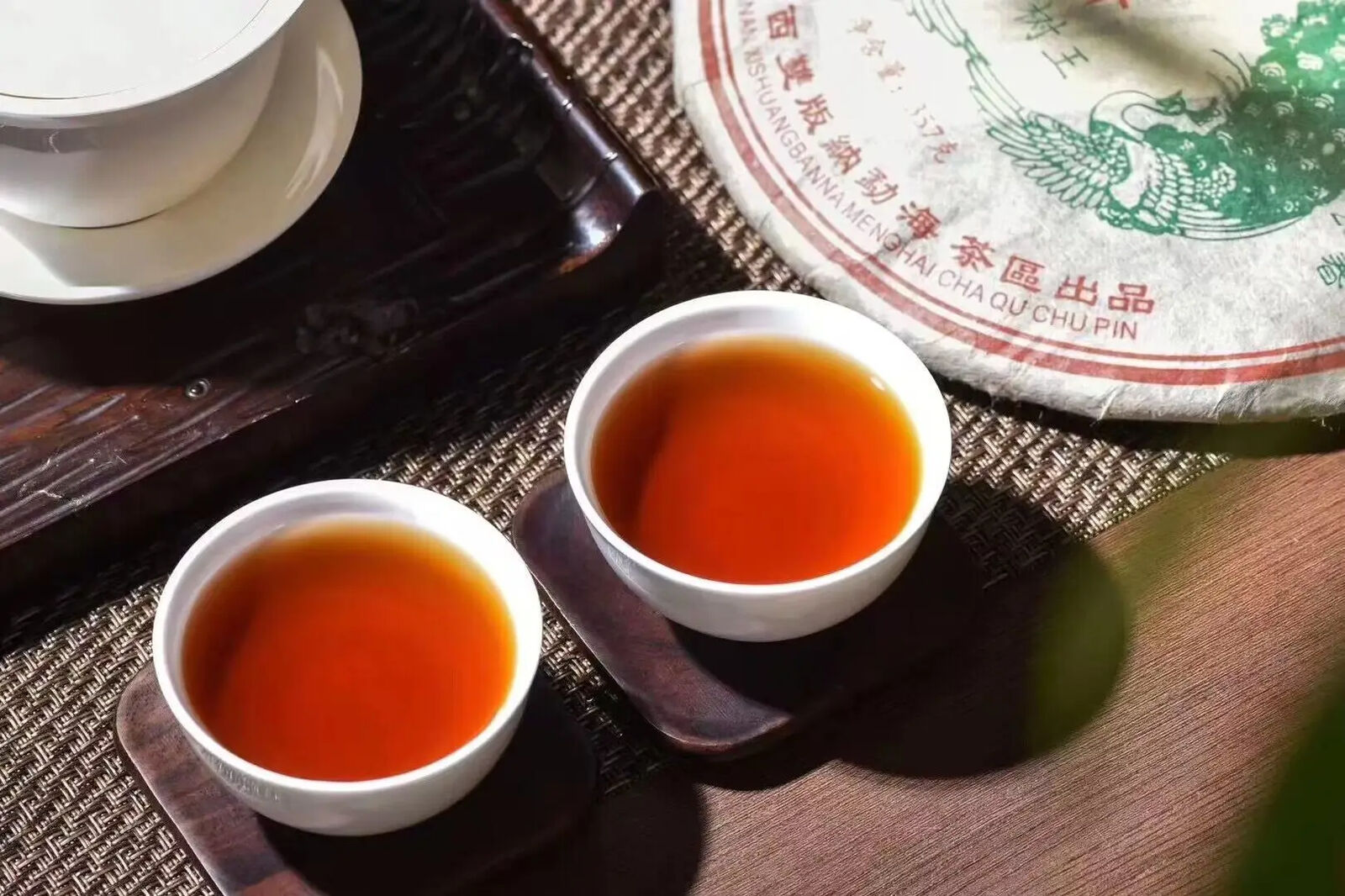 Yunnan Raw Puer Tea Cake 357g Laobanzhang Unfermented Puerh Qi Zi Bing Cha