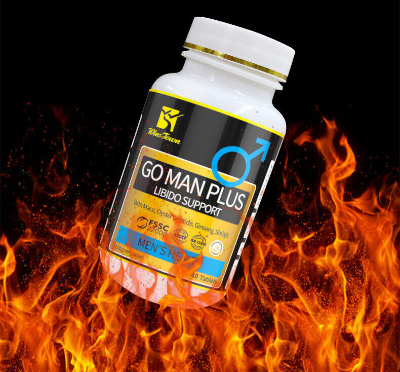 Go Man Plus Libido Support Energy Tablet with MACA tablet 60 Tablets