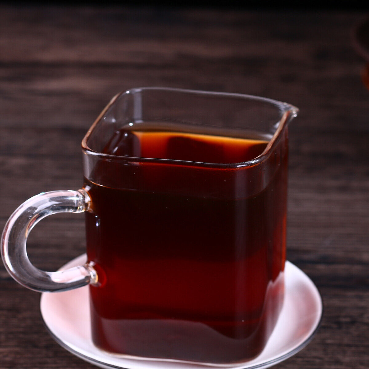 HelloYoung Pu erh Cooked Tea Yunnan Brown High Mountain Ecological Ripe Puer Tea Cake 200g