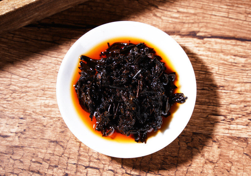 357g Yunnan Pu'er Ripe Tea The Older The More Fragrant Old Pu'er Tea Cake