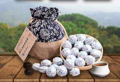HelloYoung500g Premium Puerh Tea Ripe Black Tea Fragrant Pu-erh Tea Glutinous Rice Tuo Cha