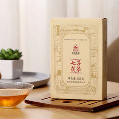 HelloYoung Golden Flower Tea Jingwei Fu Cha Reduce Three Highs Shanxi Qizi Fu Cha Tea 357g