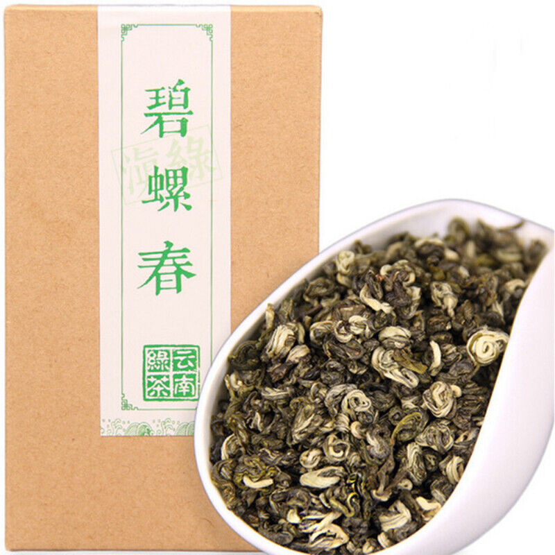 HelloYoung Chinese Tea Health  Tea Yunnan Natural Green Tea Biluochun Tea 200g