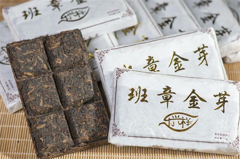 HelloYoung Chinese Yunnan 50g Ripe Puerh Tea Brick Black Tea Top Quality Shu Puer Pu'er Tea