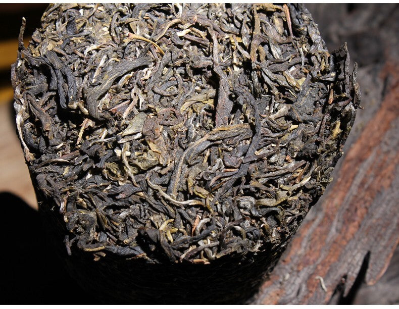 Menghu Song Da Shu Tea Puerh Tea Bamboo Tea Naka Puerh Tea Pillar 600g