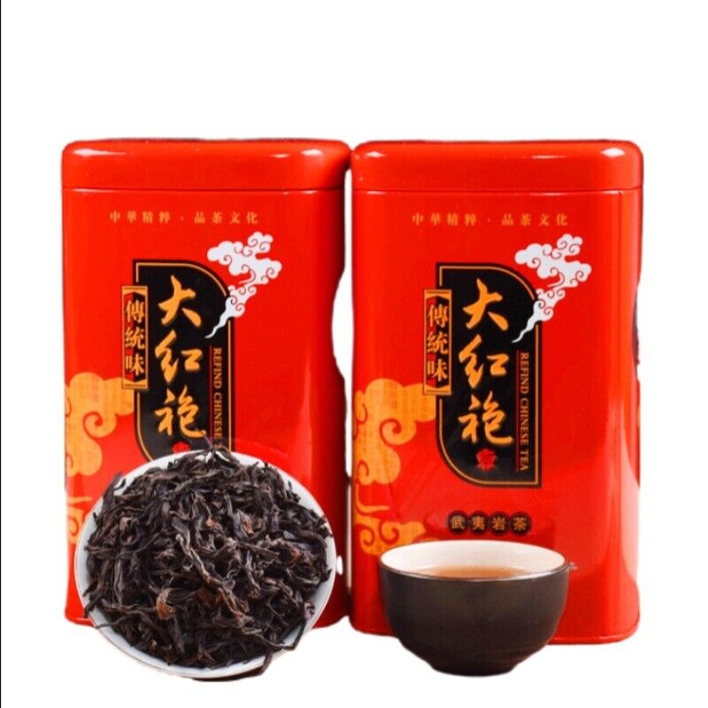 Bio Da Hong Pao Schwarzer Tee 100g Oolong Tee Geschenkpaket Gesundes Getränk