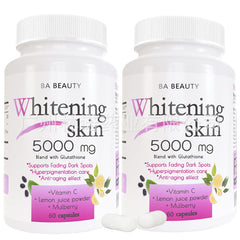 Whitening Skin 5000mg capsule|L-GLUTATHIONE PILLS-60/120caps
