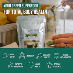 Organic Barley Grass Original Powder Juice Drink 250g 100% Natural Superfood
