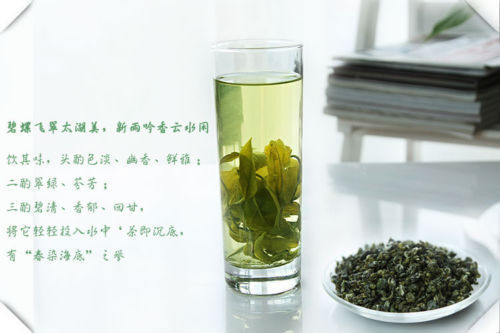 HelloYoung100g Promotion Green Tea Top Grade Biluochun Tea Chinese Green Food Healthy Tea