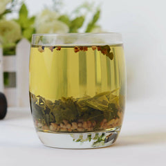 HelloYoung Chinese Organic Herbal Tea Cha Tea Healthy Drink Top Brown Rice Green Tea 100g