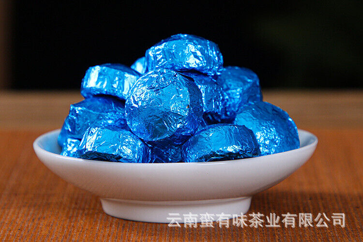 500g Yunnan Pu'er Tea Mini Seven Colored Small Golden Tuo Nuoc Xiang Ripe Tuo