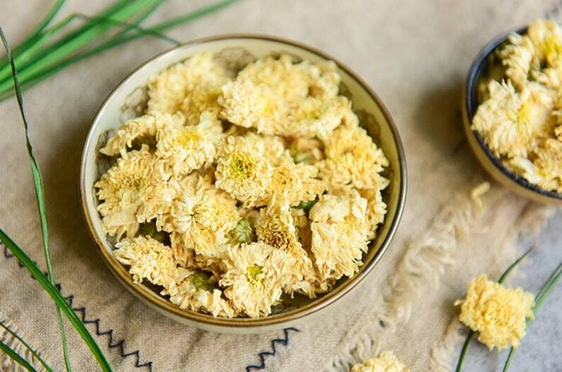 Organic Dried Chrysanthemum Buds Tea Relieve Stress High Quality