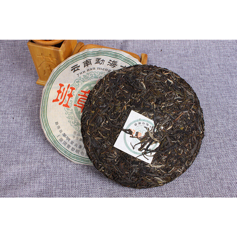 Banzhang Jiao Mu Cake Tea 357g/12.59oz Premium Puerh Tea Healthy Drink Pu-erh