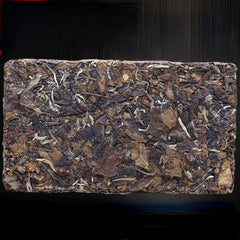 HelloYoung Ancient Shou Mei White Tea Health  Chinese Tea White Tea Brick 500g