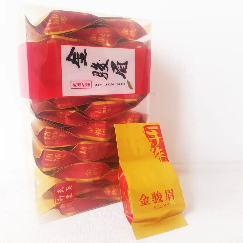 HelloYoung New Black Tea Wuyishan gold Junmei longan incense good tea jinjunmei 25bags 125g