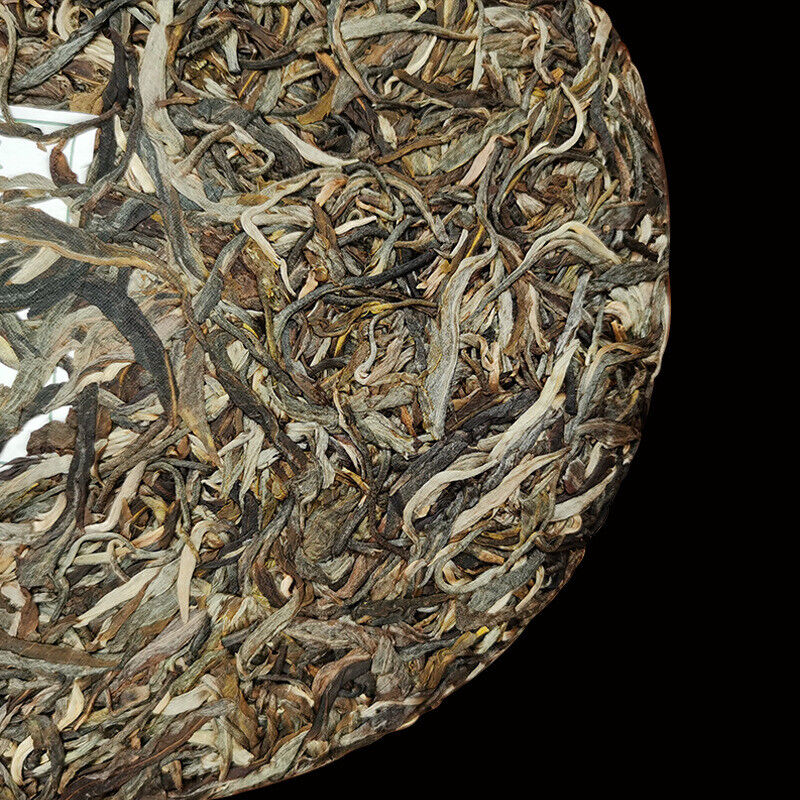 HelloYoung 357g Yunnan Pu'er Tea Cake Lao Man'e Early Spring Tea Sweet Rhythm Pu'er Raw Tea