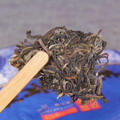 HelloYoung 357g Yunnan Puer Raw Tea 普洱生茶 古六大茶山之首革登青饼早春古树茶生普357g